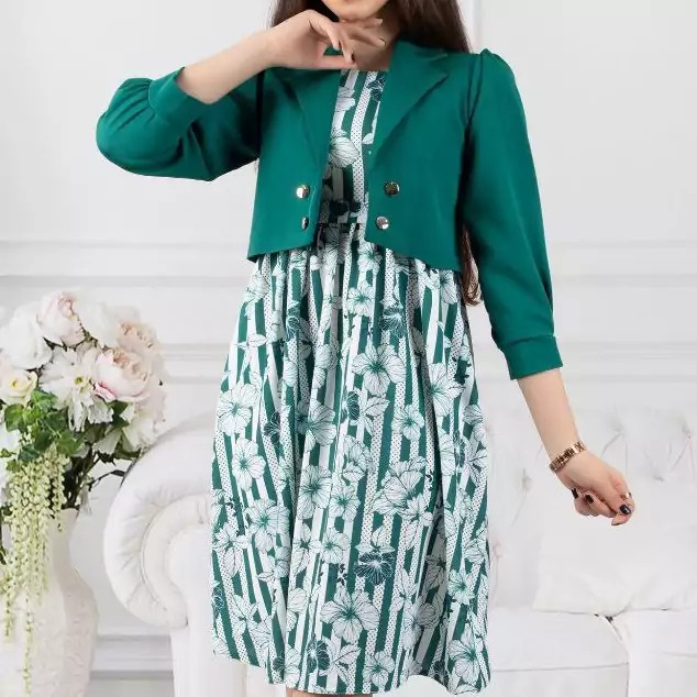 کت سارافون مجلسی دخترانه مازراتی شیک